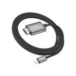 Hoco UA27 Lightning Adapter to HDMI Metal grey