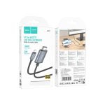 Hoco UA27 Lightning Adapter to HDMI Metal grey pack