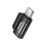 Hoco UA31E Adapter USB C To Lighting Black