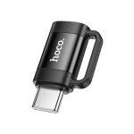 Hoco UA31E Adapter USB C To Lighting Black