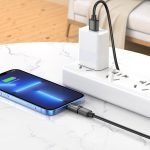 Hoco UA17 Adapter Lightining Male to Type C Black