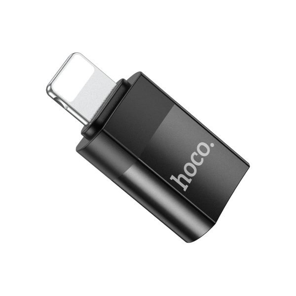 Hoco UA17 Adapter Lightining Male to Type C Black
