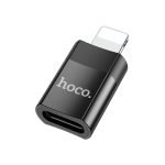 Hoco UA17 Adapter Lightining Male to Type C Black