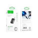 Hoco UA17 Adapter Lightining Male to Type C Black Pack