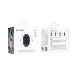 Hoco Y27 Super AMOLED SmartWatch With Call Function – Blue