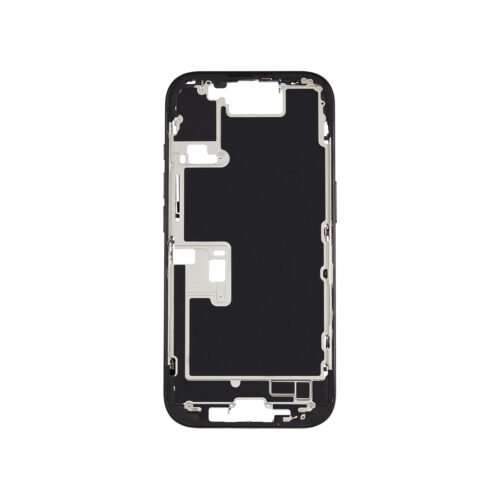 Phone 16 Pro Mid Frame Housing + Small Parts – Titanium Black