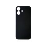 iPhone 16 Back Cover – Black(Large Camera Hole)