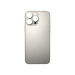 iPhone 16 Pro Back Cover Natural Titanium (Large Camera Hole)
