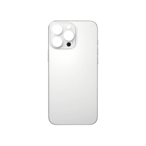 iPhone 16 Pro Back Cover White Titanium (Large Camera Hole)