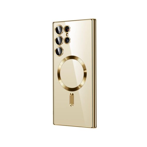 Magnetic cases for samsung s25 ultra gold