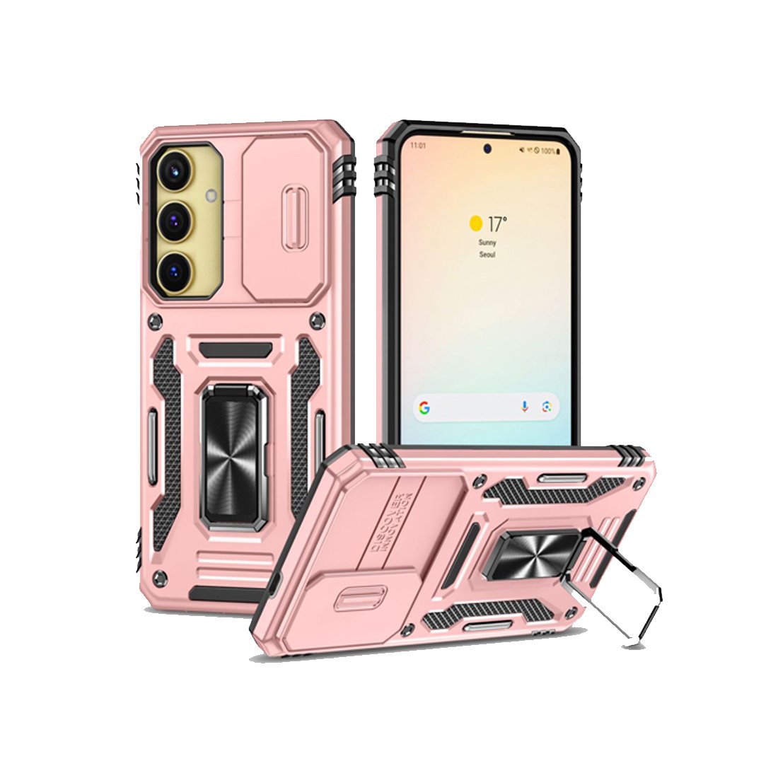 New Military Case with Ring Kickstand for Samsung Galaxy S25 S24 New Military Case with Ring Kickstand for Samsung Galaxy S25 S24