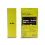 ONN 4K Streaming Device with Dolby Audio & Fast Wi Fi, Google TV Voice Control pack