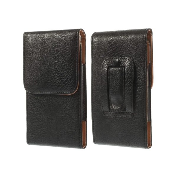 Vertical Leather Pouch Case