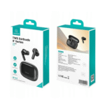 USAMS IF27 TWS Earbuds - Black (Bluetooth 5.0) - Image 2