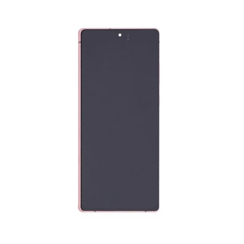 Samsung Galaxy Note 20 5G OLED Assembly +Frame – Bronze (OEM)