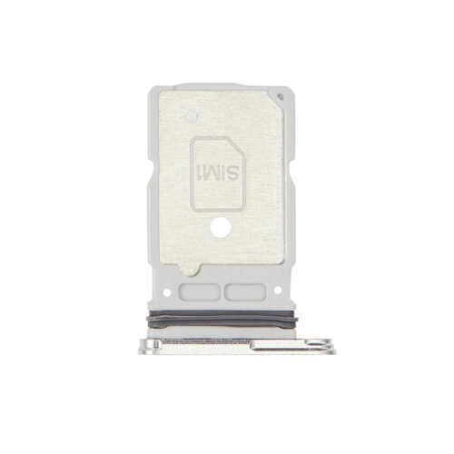 Samsung Galaxy S25 Ultra Dual Sim Tray – Titanium White Silver OEM New