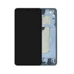 Samsung Galaxy S25 Edge 5G (S937) OLED Assembly +Frame +Fingerprint – Titanium JetBlack (Original size US & International SO+)