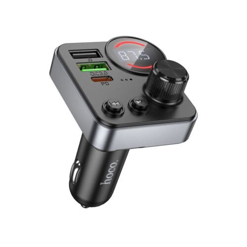 Hoco E86 Alegria PD30W QC3.0 with wireless FM transmitter3