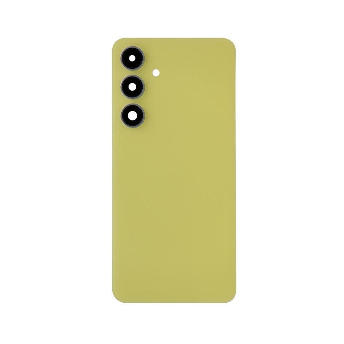 Samsung Galaxy S24 Fe (S721) Back Cover +Camera Lens – Yellow Samsung Galaxy S24 Fe (S721) Back Cover +Camera Lens – Yellow