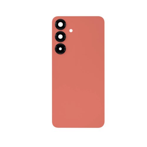 Samsung Galaxy S25 Plus 5G (S936) Back Cover +Camera Lens – Coral Red