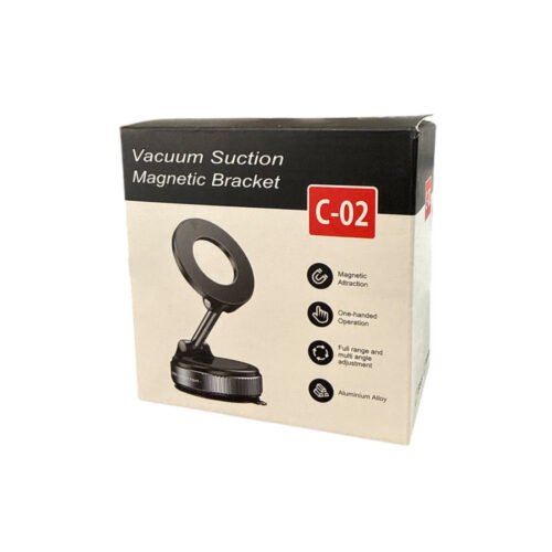 Vacuum Suction Magnetic Bracket Black (C 02)