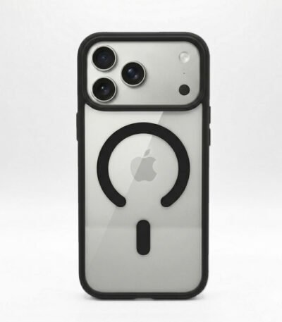 evo crystal case iph 17 black