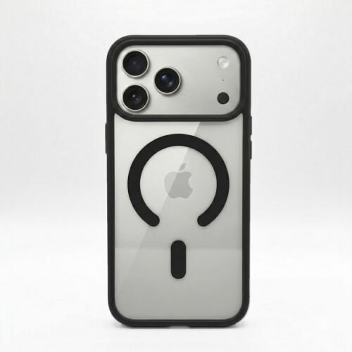 evo crystal case iph 17 black