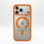 evo crystal case iph 17 orange