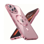 Premium Clear TPU Magsafe Design Case For iPhone 14 - Pink