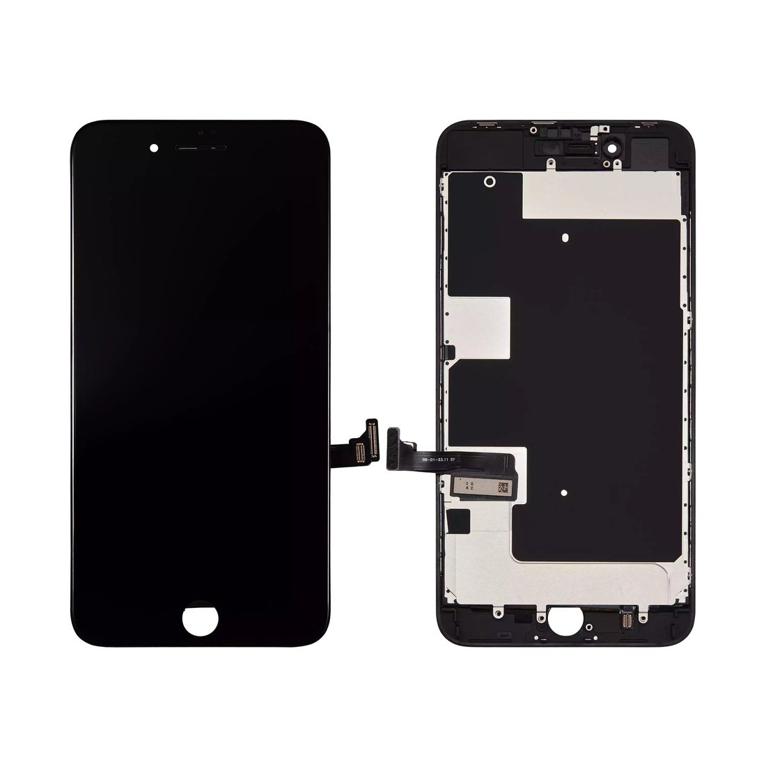 iph8p-black-main iPhone 8 Plus LCD Assembly - Black (XK2) - Image 1
