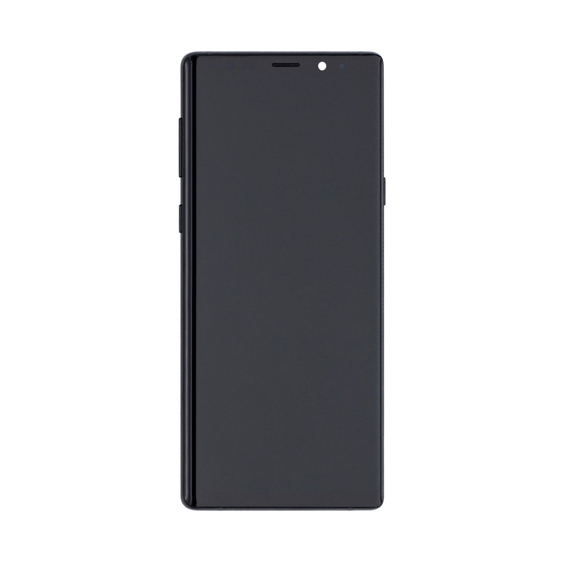 note9-front Samsung Galaxy Note 9 5G OLED Assembly +Frame +Fingerprint - Mystic Black (120 Hz) (ORIGINAL SIZE | NO+ Pro) - Image 1